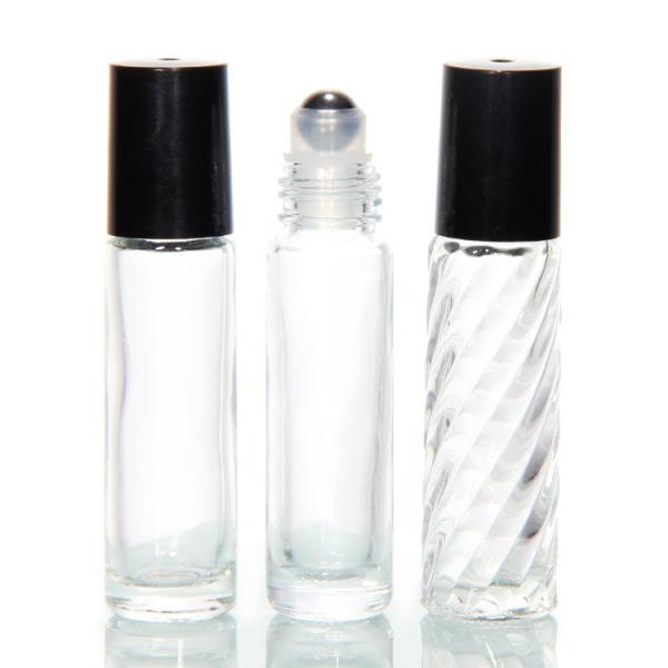 Buy cheap Clear Mini Rollerball Bottles Refillable Roll On Bottle 10Ml from wholesalers