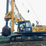 50kN 1600mm XCMG 50 Meters XR130E Rotary Drilling Rig