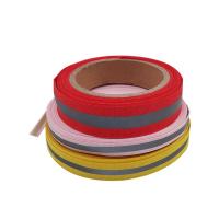 Buy cheap 25mm 15mm Red Reflective Nylon Polypropylene Webbing Straps For Uniforms Shoes product