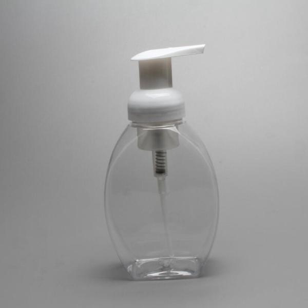 Buy cheap Foam Pump Plastic hand sanitizer bottleot of 300 ml in clear color from wholesalers