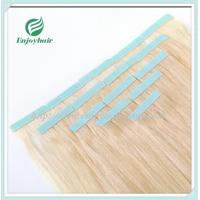 Buy cheap Tape Hair extension 16"-28"L,100s/pack 60# color Straight malaysian virgin hair product