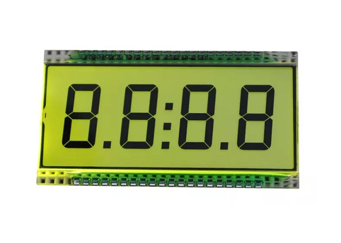 TN Monochrome Lcd Display , Metal Pin / FPC Custom LCD Display