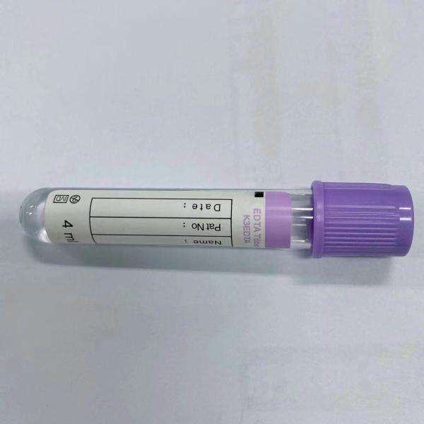 Buy cheap Hospital Medical Lavender Cover Vacuum Blood Tube OEM Accept from wholesalers