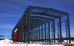 Prefabricated Steel Structure Workshop Steel Factory Shed With Bridge Crane