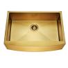 Buy cheap Golden Color Double Bowl Kitchen Sinks Stainless Steel Above Counter from wholesalers