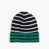 Buy cheap Complex Material Striped Beanie Hat , Lined Soft Beanie Hat Children Size from wholesalers