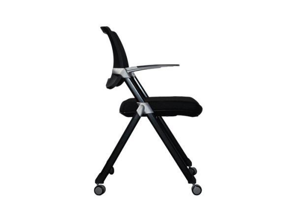 Buy cheap Indoor 4 Wheels Metal Plastic Ergonomic Folding Office Chair from wholesalers
