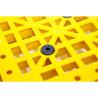 Buy cheap Industrial Blue Red Green HDPE Euro Heavy Duty Plastic Pallet Stackable 1200X1000 from wholesalers