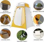 120*120*180CM Green Color Silver Coated Polyester Pop Up Privacy Tent Waterproof