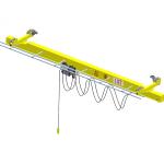 10t European Single Girder Overhead Crane Best Price for Sale