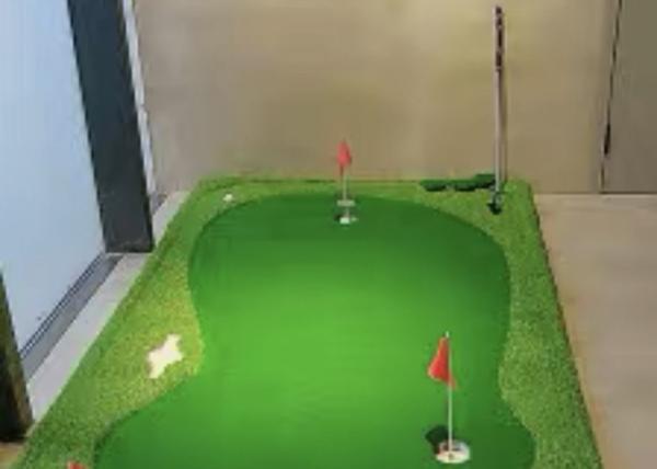 Buy cheap UV Resistant 150 Stitches / m high density Golf Course Artificial Turf from wholesalers