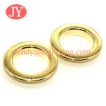 Glossy gold 21x12x4.5mm Nickle free High quality brass metal shoe eyelets and