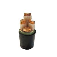 Buy cheap Black Steel Armored 4 Core HV XLPE Cable , 132kV HV Coaxial Cable product