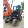 Buy cheap 2016 Year DX60W Doosan Mini Digger , Used Doosan Wheel Excavator For Sale from wholesalers
