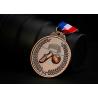 Buy cheap Double - Sided Metal Custom Sports Medals , Kids Football Medals Customs Service Available from wholesalers