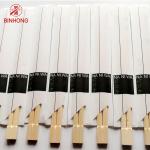 Sterile Twins Natural Bamboo Chopsticks Disposable half paper wrape pack