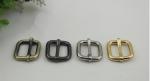 Bag making fittings 20 mm light gold iron adjust square ring adjustable buckle