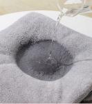 House Cartoon Design Velvet Hooded Baby Kids Bath Towel with Good Absorption 80