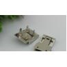 Buy cheap Hot selling die casting zinc alloy nickel/gold handbag press push locks from wholesalers