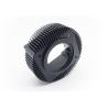 Buy cheap Black Anodized Aluminum Heat Sink Profiles Shower Extrusion 6005 6005 from wholesalers
