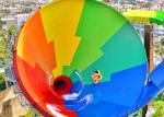 Fiberglass Tornado Water Slide Water Park Play Equipment Ashland GelCoat