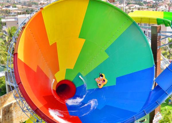 Buy cheap Fiberglass Tornado Water Slide Water Park Play Equipment Ashland GelCoat from wholesalers