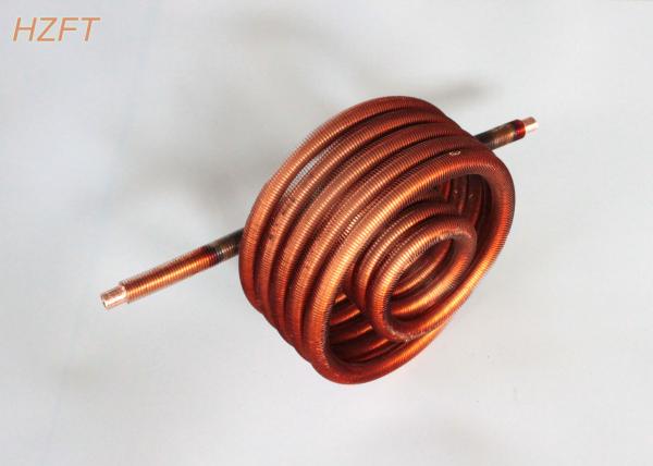 Buy cheap Heat Exchanging Copper / Cupronickel Water Heating Coil 0.75MM Fin Thickness for Water Tank from wholesalers