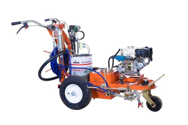Buy cheap 5.5HP Gasoline Line Road Marking Machine Single Gun Easy Operation from wholesalers
