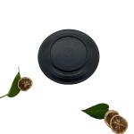 Matte Black Restaurant Melamine Dinner Plates ​7'' Hot Pot Dinnerware