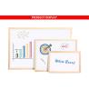 Buy cheap Wood Framed Magnetic Dry Erase Board With Marker Pen Fashionable Style from wholesalers