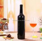 500ml/750ml/1500ml Custom Color Borosilicate Glass Wine Bottle with Green