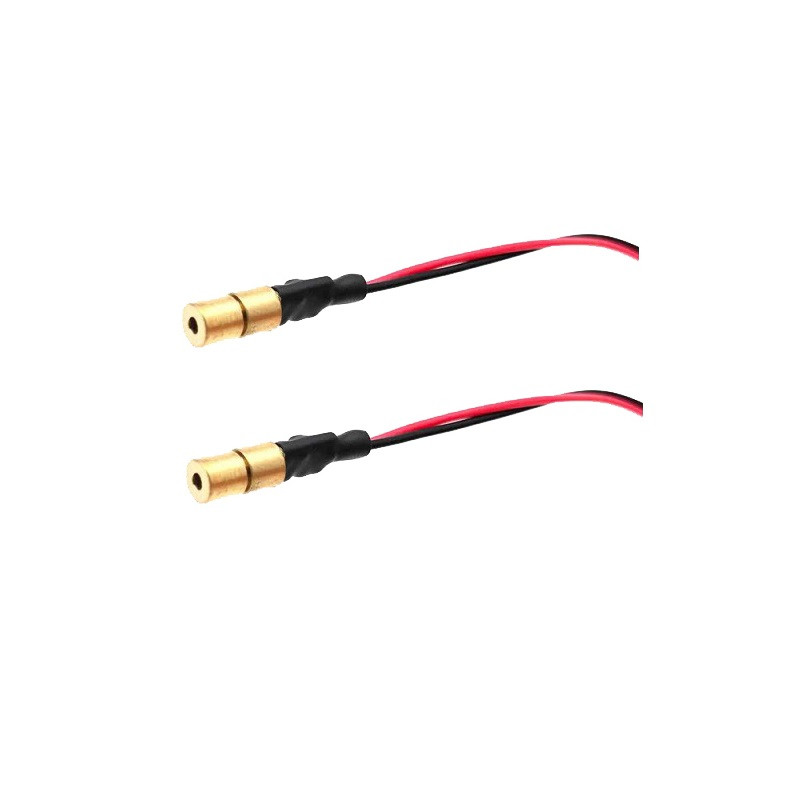 High Stability 4mm 650nm 10mW Mini Cross Laser Module