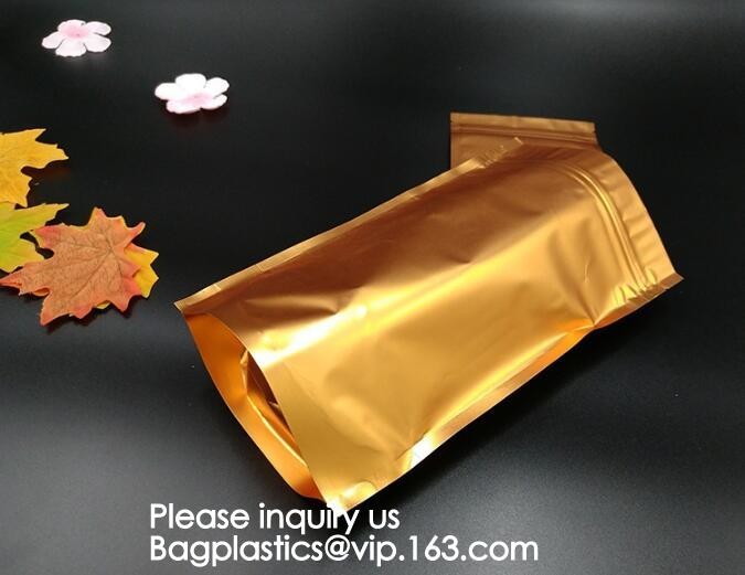 Factory wholesale side gusset clear polybag plastic square flat bottom bopp bag side gusset cello bag bagease bagplastic