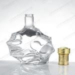 Accptable Clear 700ml 500ml Absolute XO Vodka Whiskey Tequila Gin Glass Bottles