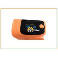 Buy cheap OLED Display Pulse Oxygen Finger Monitor , Precise Portable Finger Pulse Oximeter product