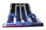 Vertical Rush Giant Blow Up Slide 0.9mm PVC Tarpaulin Made 9.2x5.5x6.7m