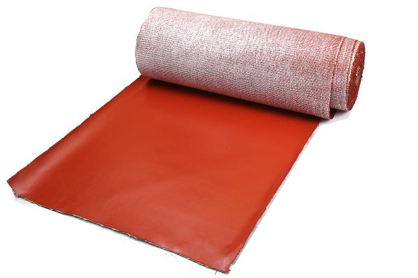 Buy cheap Fireproof Silicone Rubber Coated Fiberglass Cloth 260 Degree Working Temperature from wholesalers