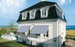 Heavy Duty Remote Control Outdoor Awnings Drop Arm Window Awning