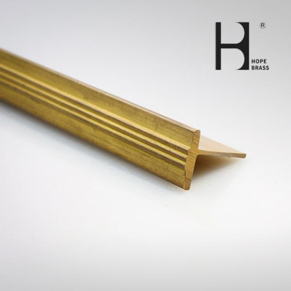 Buy cheap Anticorrsion Copper Extrusion T Shapes for interior decoration from wholesalers