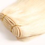 Hot Selling Remy Double Drawn Weft Full cuticles 100%hand tied virgin Brazilian