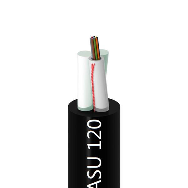 Buy cheap Single Mode 12fO ASU80 Optic Fiber Cable 80m For Span from wholesalers