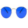 Buy cheap circular virtual Blue Color Therapy Glasses For outdoor activity from wholesalers