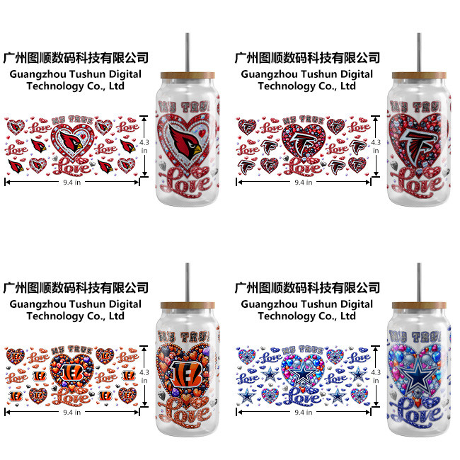 UVDTF packaging custom UV transfer stickers 20oz cup sleeves 40oz stickers DTF transfer waterproof labels