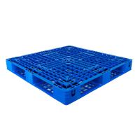 Buy cheap Double Faced Heavy Duty Large Blue 4 Way HDPE Custom Euro Plastic Pallet Making product