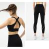 Buy cheap Nude Yoga Set Clothes Nylon Sweat Wicking Hip Lift Two Piece Athletic Sets from wholesalers