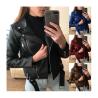 Buy cheap Leather Jacket Winter and Autumn Fall Apparel Clothes for Women Cardigan Blazer Jacket Blazers Ladies Coats from wholesalers
