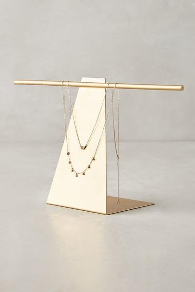 Buy cheap Portable Simple Jewelry Display Stands Fashion Accessories Display Stands Iron Golden from wholesalers