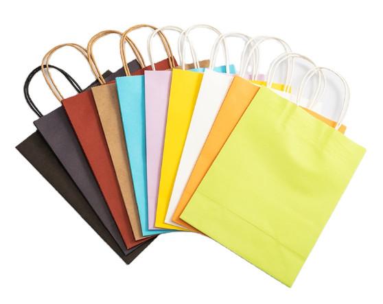 Buy cheap Shock Resistance 120gsm Paper Gift Bags With Handles from wholesalers