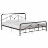 Buy cheap Simple King Size Iron Bed Luxury Style Electrostatic Powder Coating from wholesalers