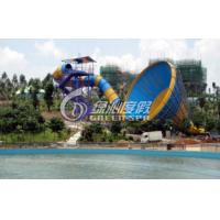 Buy cheap Outdoor Anti UV Tornado Water Slide Pool with stainless steel screw 13.5m Height product